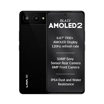 Lava Blaze AMOLED 2 official image