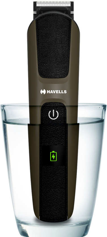 Havells BT5115 Beard by Havells — product image showing the trimmer body, blade head and attachments