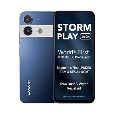 Lava Storm Play 5G official product image