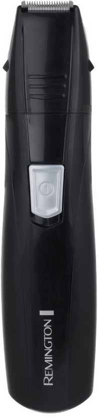 Remington PG180 Body Groomer by Remington — product image showing the trimmer body, blade head and attachments