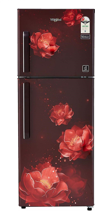 Whirlpool 265 L 2 Star Frost Free Double Door Refrigerator refrigerator by Whirlpool — product image showing the cabinet, doors and handle