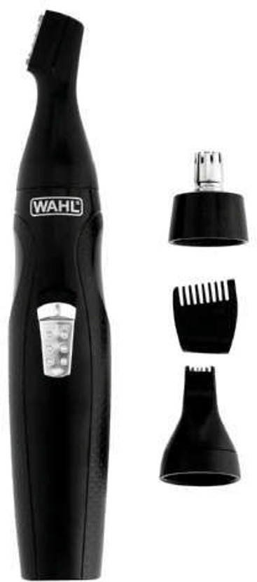 Wahl Mini Groomsman Trimmer by Wahl — product image showing the trimmer body, blade head and attachments