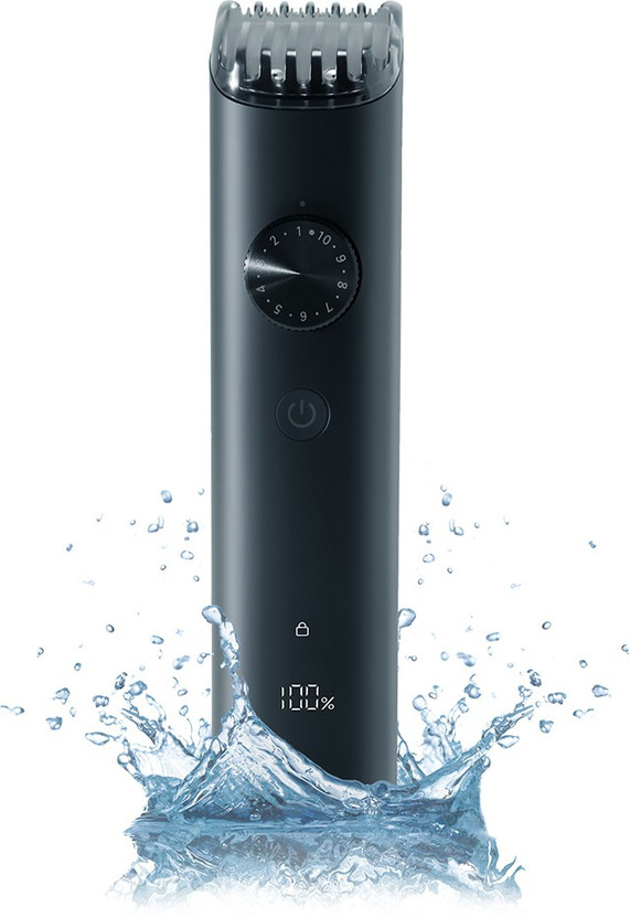Mi Beard Trimmer 2 Fully Waterproof Trimmer by Xiaomi — product image showing the trimmer body, blade head and attachments