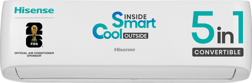 Hisense 1.5 Ton 3 Star Inverter Split AC 2026 by Hisense — official product image of the air conditioner
