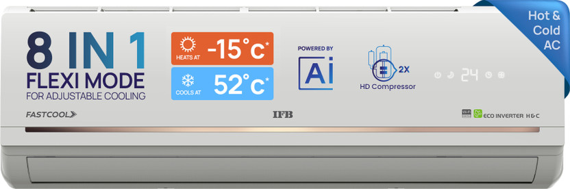 IFB 1.5 Ton 3 Star Hot & Cold Inverter Split AC 2025 by IFB — official product image of the air conditioner