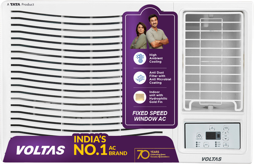 Voltas 1.5 Ton 3 Star Window AC 2026 by Voltas — official product image of the air conditioner