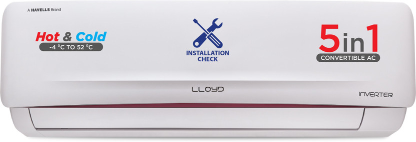 Lloyd 1.5 Ton 3 Star Hot & Cold Inverter Split AC 2025 by Lloyd — official product image of the air conditioner