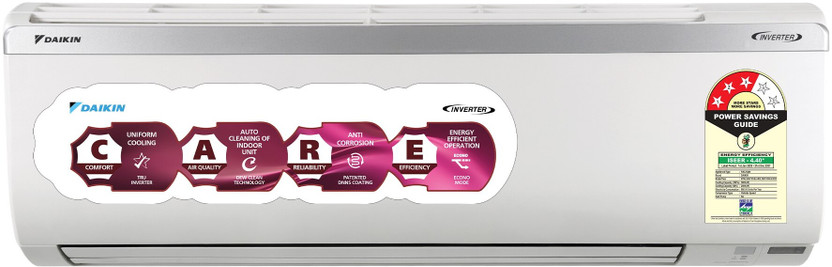Daikin 1.5 Ton 3 Star Inverter Split AC 2026 by Daikin — official product image of the air conditioner