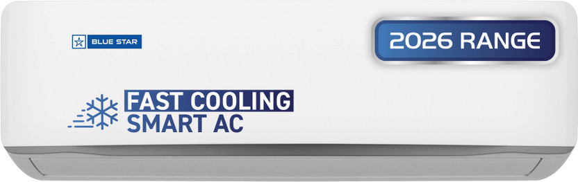 Blue Star 1 Ton 5 Star Inverter Split AC with Wi-Fi 2026 by Blue Star — official product image of the air conditioner