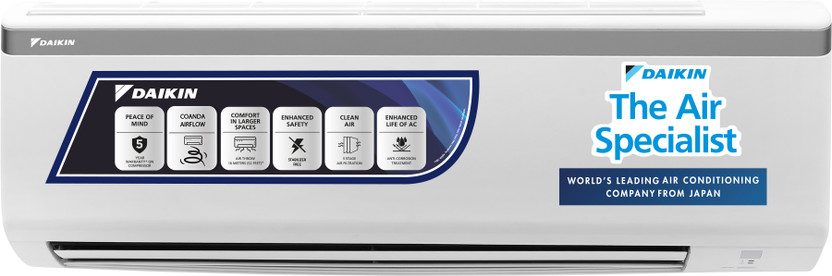 Daikin 0.8 Ton 3 Star Split AC 2023 by Daikin — official product image of the air conditioner