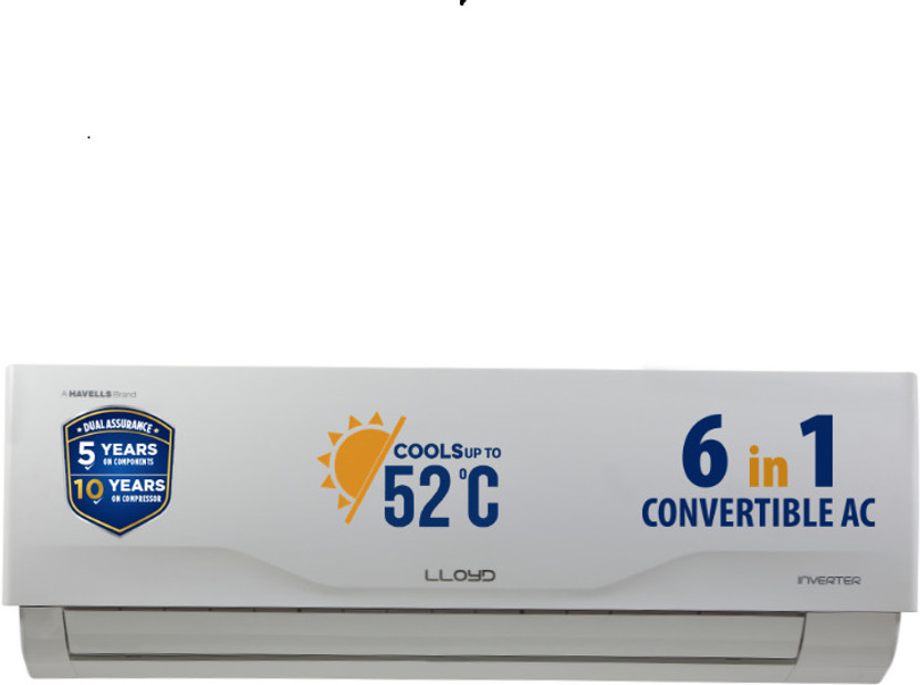 Lloyd 1.5 Ton 4 Star Inverter Split AC 2026 by Lloyd — official product image of the air conditioner