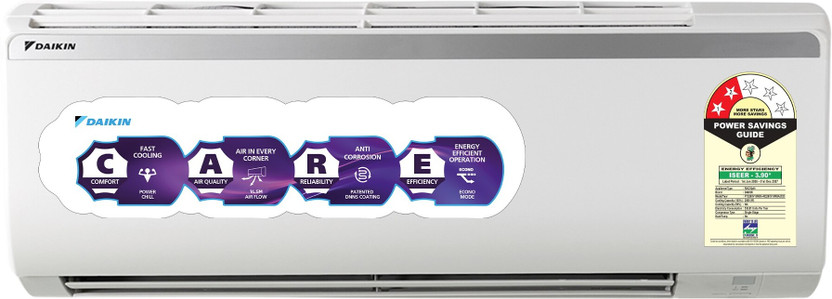 Daikin 0.9 Ton 2 Star Split AC 2026 by Daikin — official product image of the air conditioner