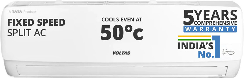 Voltas 1.5 Ton 3 Star Split AC 2025 by Voltas — official product image of the air conditioner