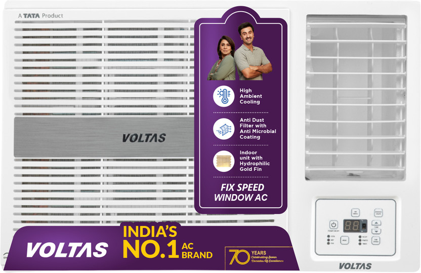 Voltas 1.5 Ton 2 Star Window AC 2026 by Voltas — official product image of the air conditioner