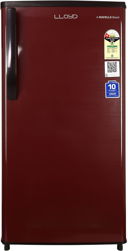 Lloyd 165 L 1 Star Direct Cool Single Door Refrigerator refrigerator by Lloyd — product image showing the cabinet, doors and handle