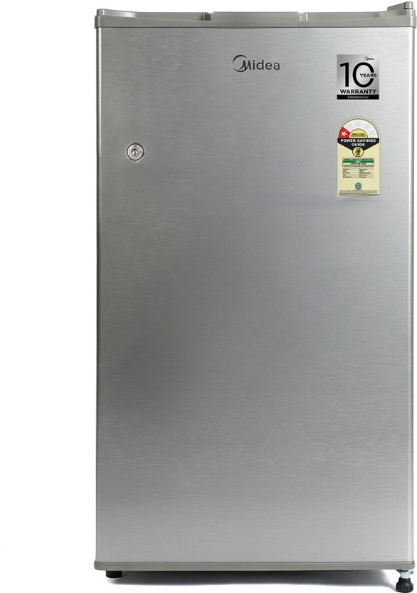 Midea 100 L 1 Star Direct Cool Single Door Refrigerator refrigerator by Midea — product image showing the cabinet, doors and handle