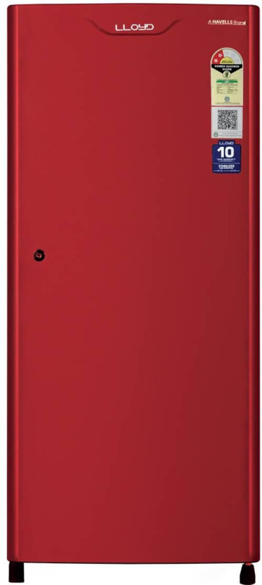 Lloyd 175 L 2 Star Direct Cool Single Door Refrigerator refrigerator by Lloyd — product image showing the cabinet, doors and handle