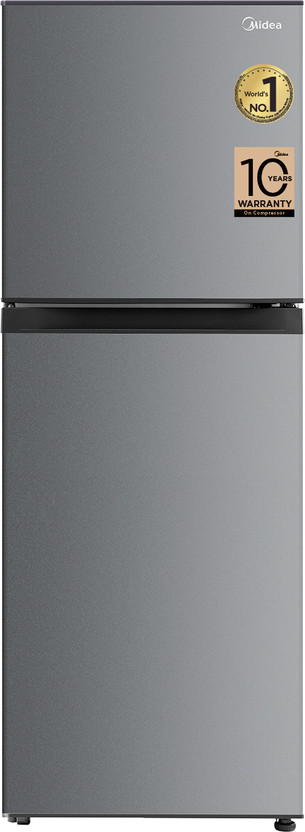 Midea 253 L 2 Star Frost Free Double Door Refrigerator refrigerator by Midea — product image showing the cabinet, doors and handle