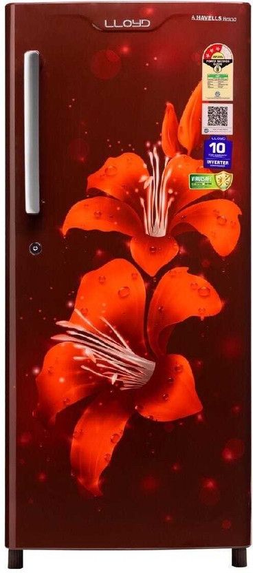 Lloyd 185 L 2 Star Direct Cool Single Door Refrigerator refrigerator by Lloyd — product image showing the cabinet, doors and handle