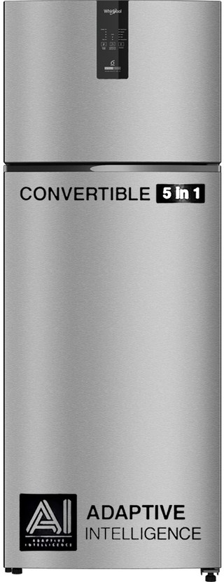 Whirlpool 467 L 2 Star Frost Free Double Door Refrigerator refrigerator by Whirlpool — product image showing the cabinet, doors and handle