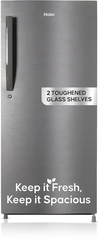 Haier 190 L 5 Star Direct Cool Single Door Refrigerator refrigerator by Haier — product image showing the cabinet, doors and handle