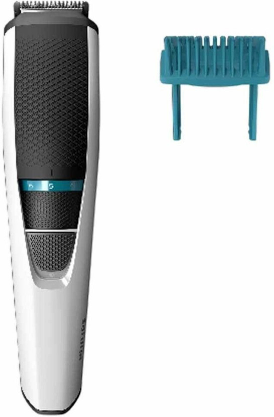 Philips BT3203/15 Trimmer by Philips — product image showing the trimmer body, blade head and attachments