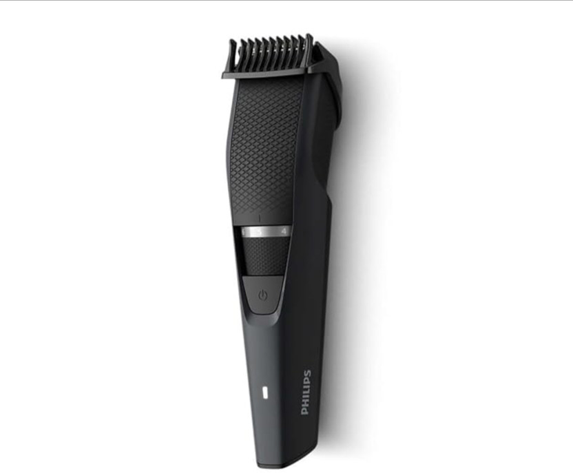 Philips BT3302/15 Trimmer by Philips — product image showing the trimmer body, blade head and attachments