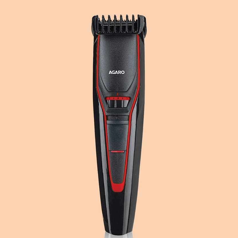 AGARO M 6001 Beard Trimmer by AGARO — product image showing the trimmer body, blade head and attachments