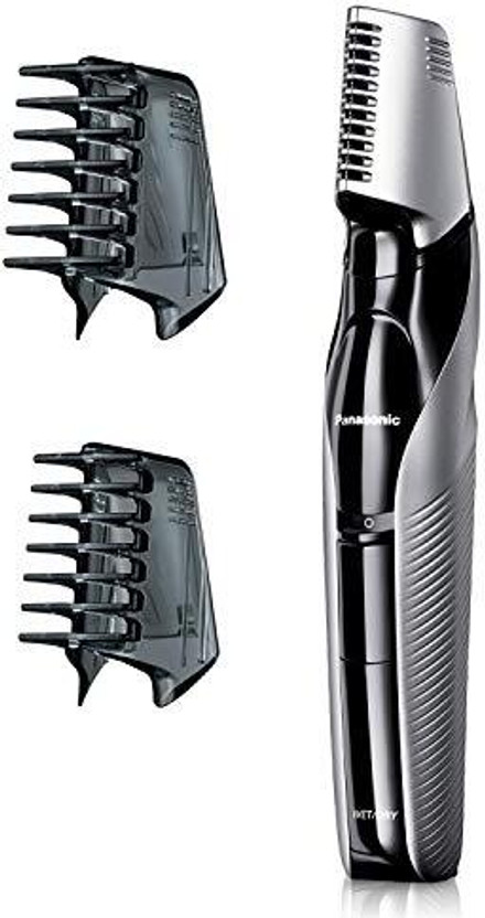 Panasonic ER-GK60-S Trimmer by Panasonic — product image showing the trimmer body, blade head and attachments