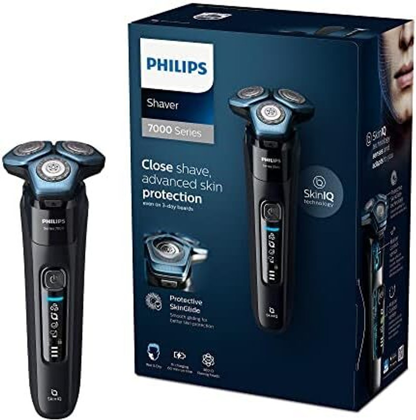 Philips S7783/35 Trimmer by Philips — product image showing the trimmer body, blade head and attachments