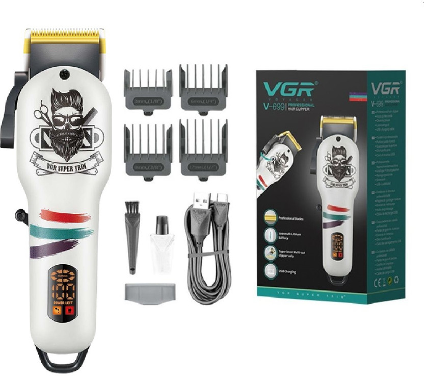 VGR V-699 Trimmer by VGR — product image showing the trimmer body, blade head and attachments