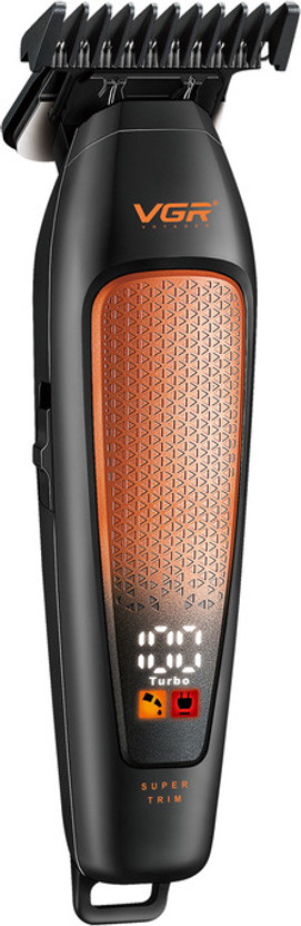 VGR V-925 Rechargeable Hair Trimmer by VGR — product image showing the trimmer body, blade head and attachments