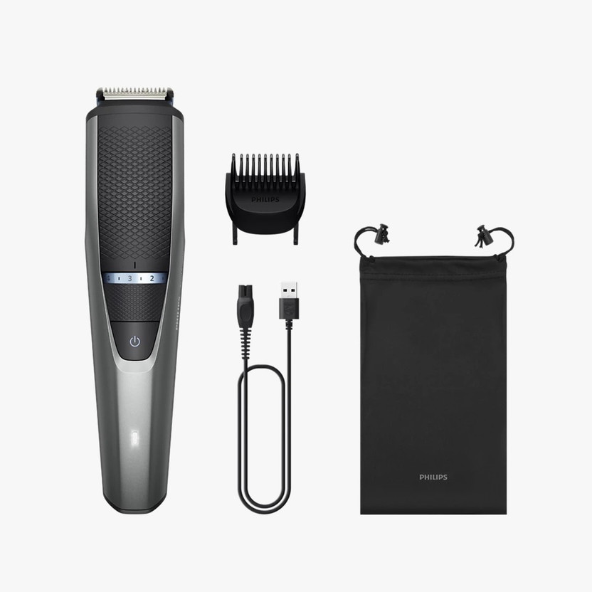 Philips BT3421/15 Trimmer by Philips — product image showing the trimmer body, blade head and attachments