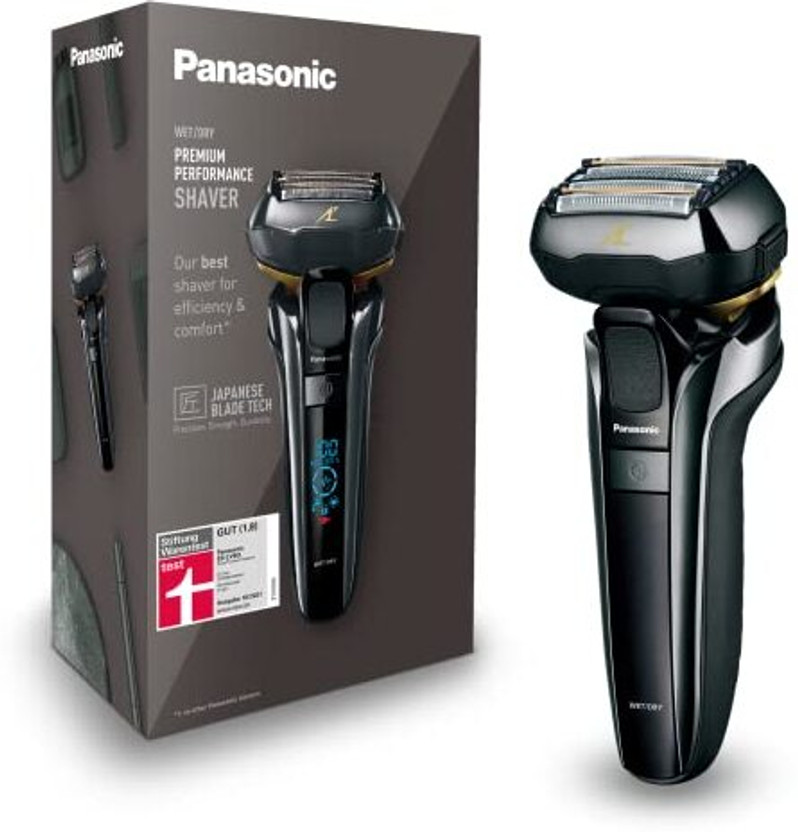 Panasonic ES-LV6Q-S803 Trimmer by Panasonic — product image showing the trimmer body, blade head and attachments