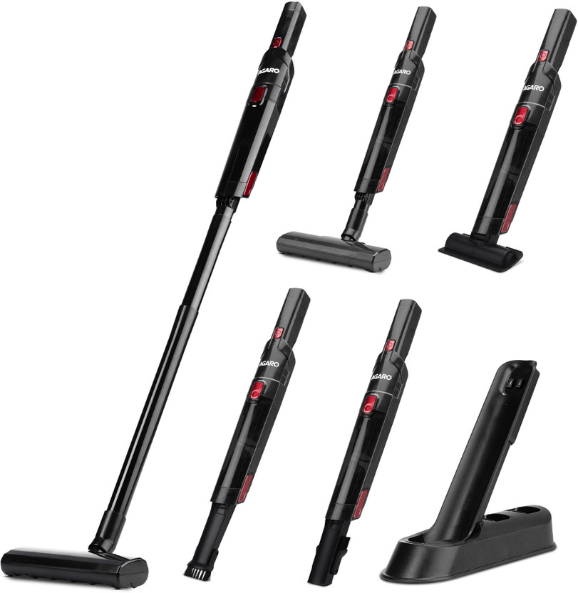 AGARO Sapphire Hand Held Vacuum Cleaner vacuum cleaner by AGARO — product image showing the body, hose and cleaning head