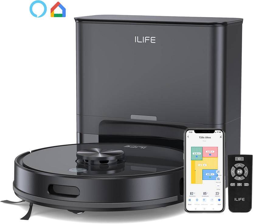 ILIFE T20s Ultra vacuum cleaner by ILIFE — product image showing the body, hose and cleaning head